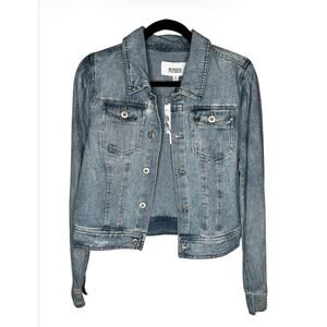 BB Dakota by Steve Madden Denim Trucker Jacket Blue Size Medium NWT